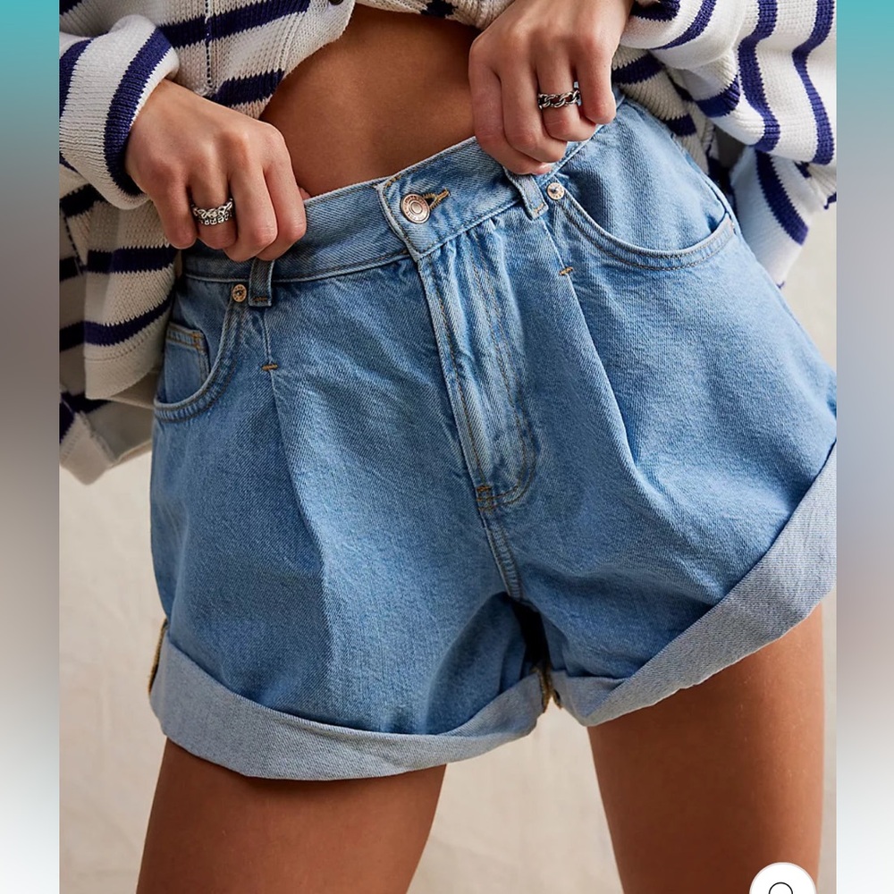 Free People We The Free Danni High-Rise Shorts